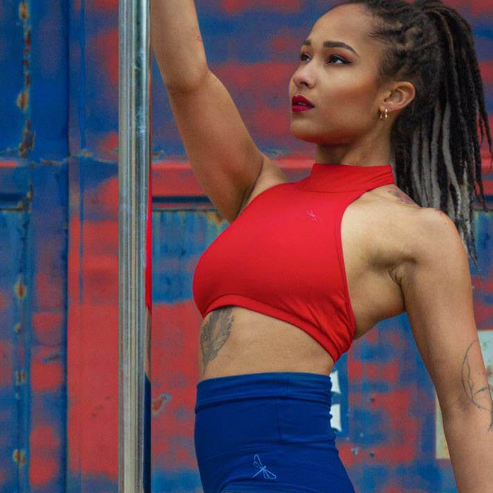 Halter sports bra Lisette-5