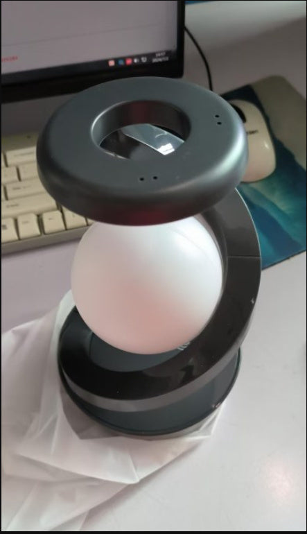 Rotating Moon Desk Lamp With Phone Wireless Charging-6